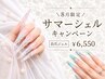  8月限定!サマーシェルキャンペーン【自爪ジェル】