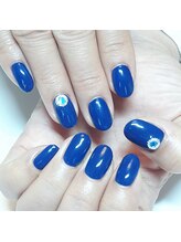 ネイルアンドまつげエクステ専門サロン スリー(THREE)/シンプルワンカラー