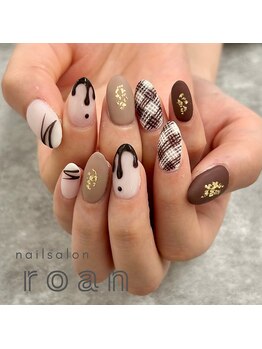 ロアンネイル(roan nail)/チョコネイル