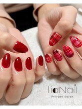 リアネイル(liaNail)/チェックネイル★