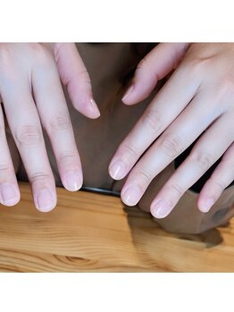 クレイパック付きネイルケア