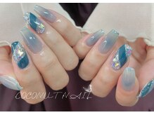 ココナッツネイル/ニュアンスネイル