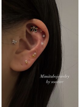 スリール(sourire)/耳ツボジュエリー