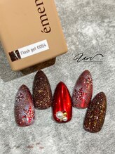 アンドットネイルズ(UN.nails)/emenaアンバサダーデザイン