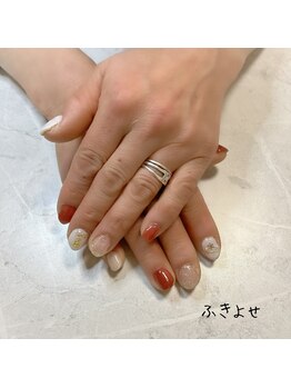 ふきよせ/クリスマスネイル