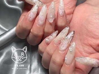 フロル(FLOR)/レースニュアンスネイル