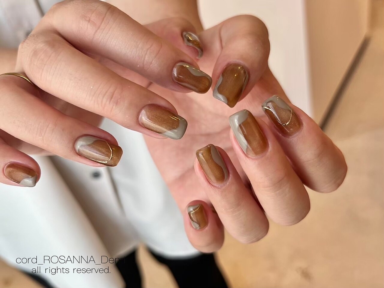 4月末迄〈新規〉Hand 90分デザインコース \7000（お持ち込みOK）※10分前来店