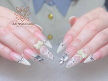 ウメネイルスタジオ(UME NAIL STUDIO)/* 長 さだしやり放題×つけ放題