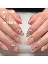 ティーネイルアンドアイラッシュ(tty)/定額デザイン