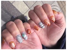 シエル エトワール(Ciel etoile)/春のニュアンスアート