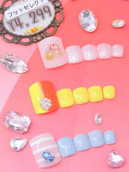 ネイルンデコ (Nailn Deco)/フット セレクトネイル☆4299円