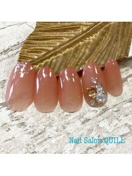 ネイルサロン クイル(QUILL)/７月ちょこっとアート（２）