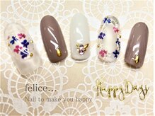 ネイルサロン フェリーチェ(felice)/【定額ネイル】¥7980