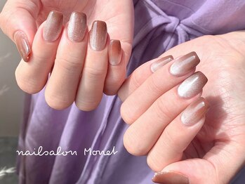 ネイルサロン モネ(Monet)/マグネット＋グラデーション