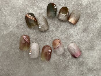 アンドヴァ ピヴォクロス店(Andova)/【23SA1】2023秋ネイルvol.1