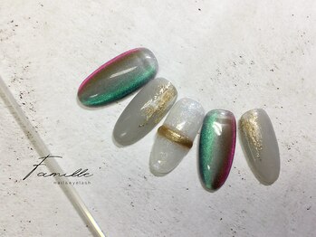 ファミーユ 新宿西口店(Famille)/【選べる定額ネイル】Dコース