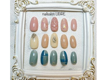 リーブル(LIBRE)/1月定額ネイルデザイン