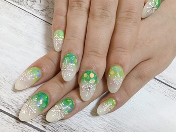 ネイルサロン アリストン/お客様ネイル☆ジェルネイル