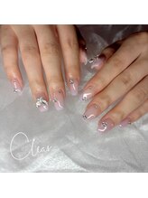 クリア(Clear)/ラベンダーネイル