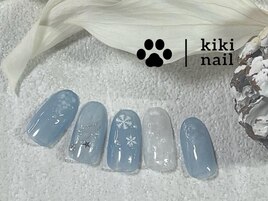 1.2月定額B／雪ネイル