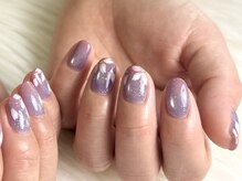 ミリミリネイル(MILI mili nail)/マグネット×カラグラ×桜