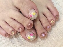 アプリコットネイル(apricot nail)/フットデザインし放題