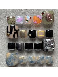 選べる10本アート　¥7000