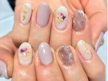 アイリッシュネイル 久屋大通店(Irish Nail)/押し花ネイル