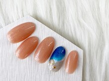 スリー(THREE)/Aug,2020/nail design