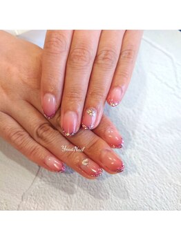 ユーアネイル(Yuua Nail)/ガラスフレンチ