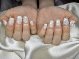 ワンホンネイル☆フレンチ☆オフ