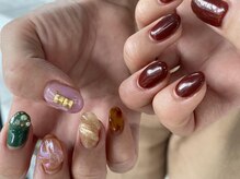 アトリエ フェム(atelier.fem)/個性派ニュアンスネイル♪