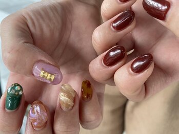 アトリエ フェム(atelier.fem)/個性派ニュアンスネイル♪