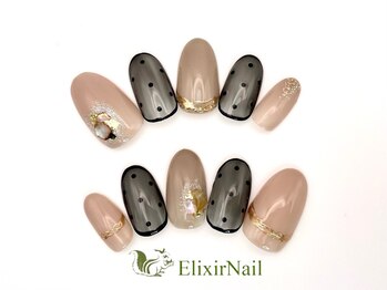 エリクサーネイル 池袋(Elixir Nail)/定額b カジュアル/クーポン使用