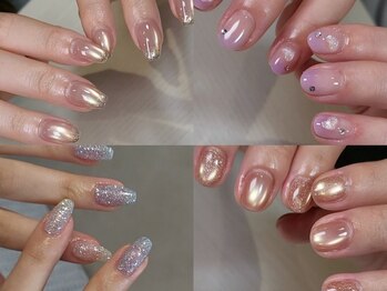 アンベリール(Embellir)の写真/【美フォルムを追求した仕上がりに◎】ナチュラルなネイルが求められるお仕事の方やシンプル派のあなたに＊