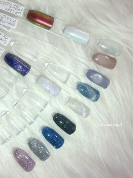 ファラウェイネイル(Faraway nail)/マグネットやフラッシュラメも◎