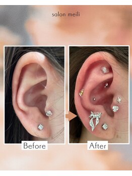 サロン メイリー(salon meili)/当店大人気【耳ツボジュエリー】