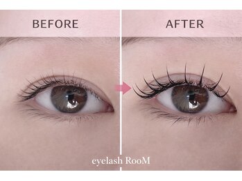 アイラッシュ ルーム(eyelash RooM)/アンドヘルシー(140本LED装着)