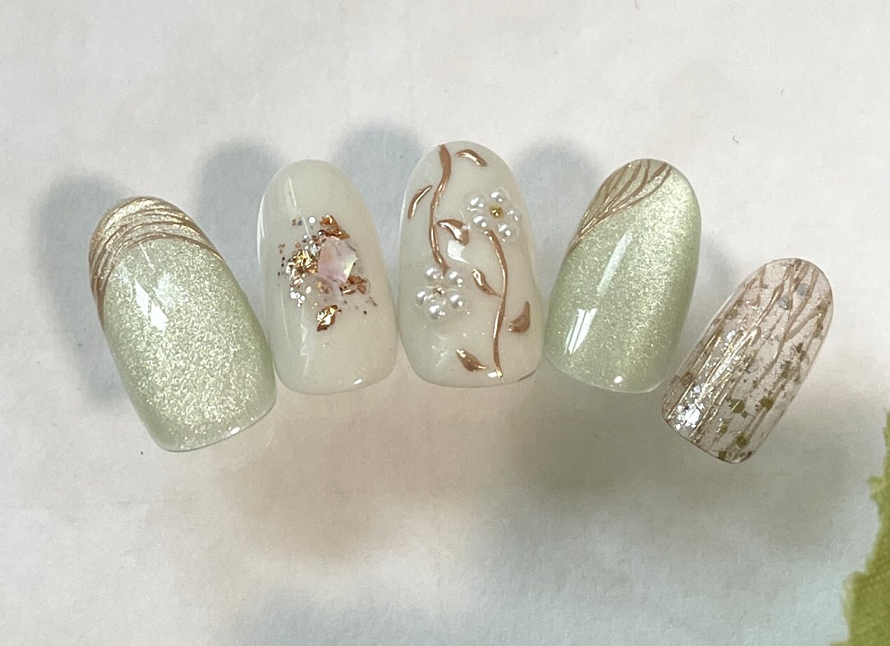 2026年春トレンド】ワンカラー パーティー ハンドのネイルデザイン集