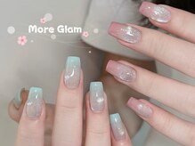 モアグラム 池袋東口店(More Glam)/マグネット+カラーグラ/桜