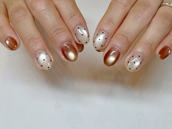 ベルクルール 駒沢大学店の写真/豊富なデザインから選べる定額コースが嬉しい！カラーの変更もOK◎ご予算に合わせてネイルを楽しめます♪
