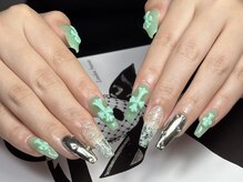 サリーネイルラボ(Sully Nail Lab)/ミラとクロムパーツネイル