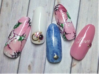 ホームネイルサロン 戸田 ミハ フルーラ(Home Nail Salon Mija Flura)/ラグジュアリー　T137L