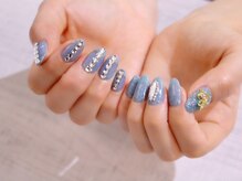 ラルネイル 大宮(Lull. nail)/＊クリスタル＊蝶々＊