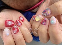 アトリエループ(atelier Loop by shiho)/お花ネイル