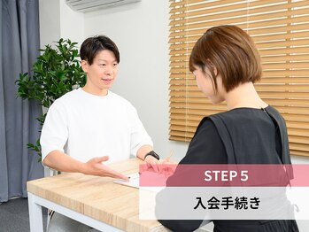 ブリリオ 西川口店(Brillio)/STEP６★入会手続き