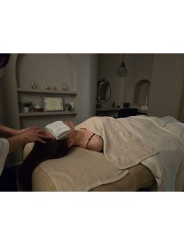 ヘッドスパで癒されたい