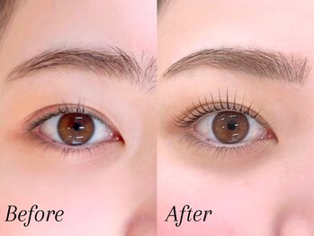 ミーナ 水ヶ江店(mina)/アイブロウWAX＋まつ毛パーマ上