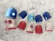 ネイル ブーマー(Nail BOOMER)の写真/【フットネイル(フットバス付き)¥5,500～★】足元を華やかに彩るデザインで気分もUP♪フットバス付でケア☆