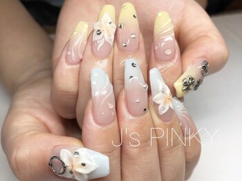 ハイビスカスネイル